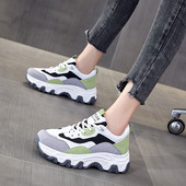 Νέο μοντέλο φθινοπωρινά αθλητικά παπούτσια με τραχιά σόλα