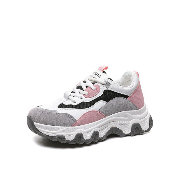 Νέο μοντέλο φθινοπωρινά αθλητικά παπούτσια με τραχιά σόλα