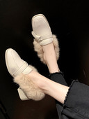 Γυναικεία παπούτσια με τακούνι και πάχος 4 cm