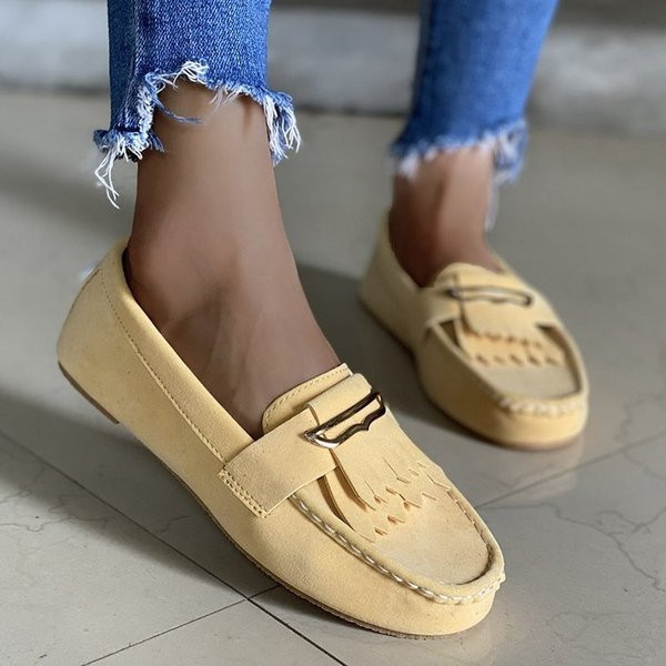 Új modell alkalmi női cipő típusú mokaszin