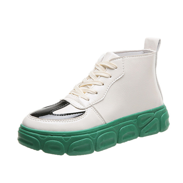 Naiste nahast tossud kõrge paeltega mudel