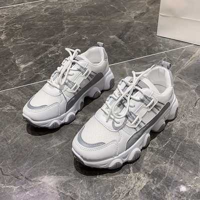 Φθινοπωρινά πάνινα αθλητικά παπούτσια με τραχιά σόλα