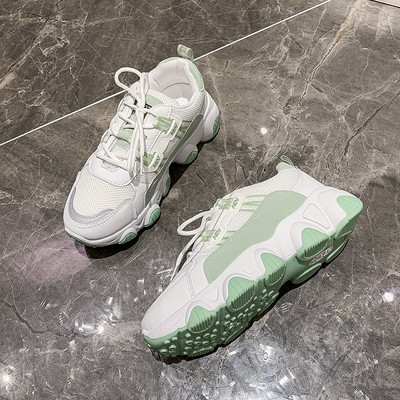 Φθινοπωρινά πάνινα αθλητικά παπούτσια με τραχιά σόλα