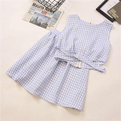 Két részből álló napi női szett - szoknya és felső