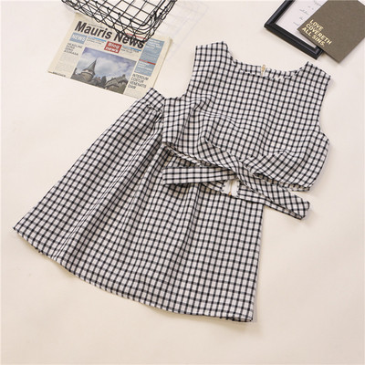 Két részből álló napi női szett - szoknya és felső