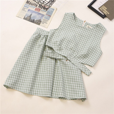 Két részből álló napi női szett - szoknya és felső