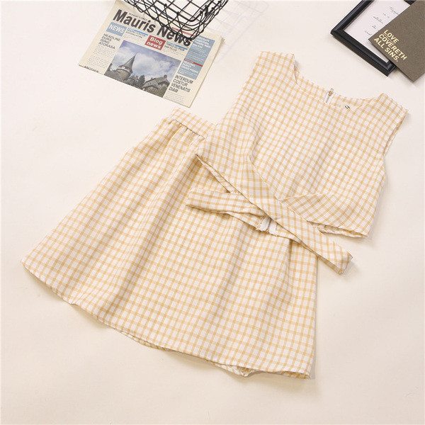 Két részből álló napi női szett - szoknya és felső