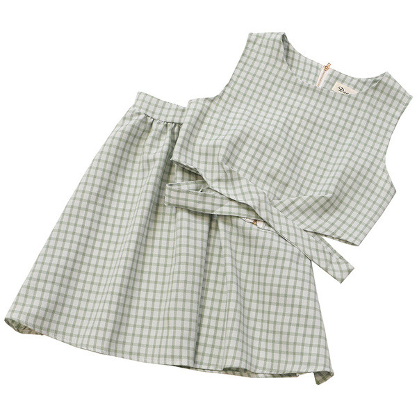 Két részből álló napi női szett - szoknya és felső