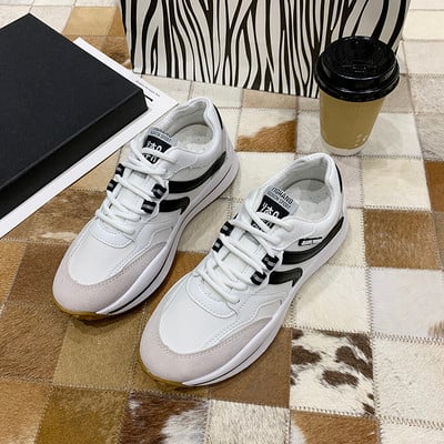 Νέο μοντέλο αναπνεύσιμα αθλητικά παπούτσια από οικολογικό δέρμα