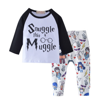 Blúz és nadrág baba szett