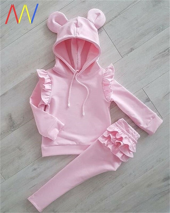 Комплект за бебе момиче - блуза и панталон