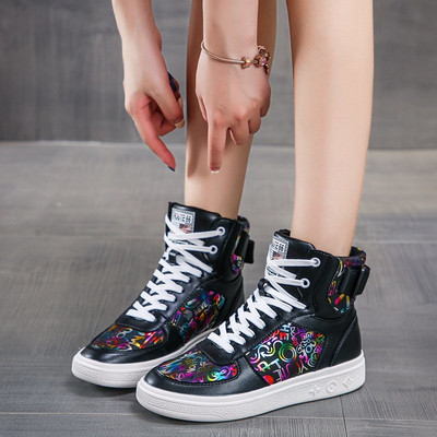 Casual γυναικεία πάνινα παπούτσια με επίπεδη σόλα