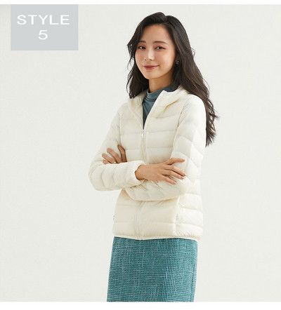 Kerge naiste jakk kapuutsi ja taskutega