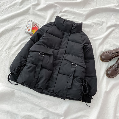 Uue mudeli kõrge krae ja taskutega talvejope