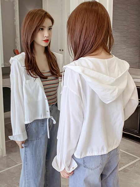 Hétköznapi női kabát új modellje kapucnival