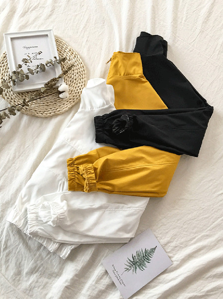 Új modell vékony őszi kabát cipzárral