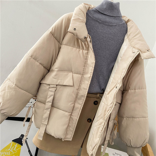 Νέο μοντέλο φθινόπωρο-χειμερινό μπουφάν με τσέπες