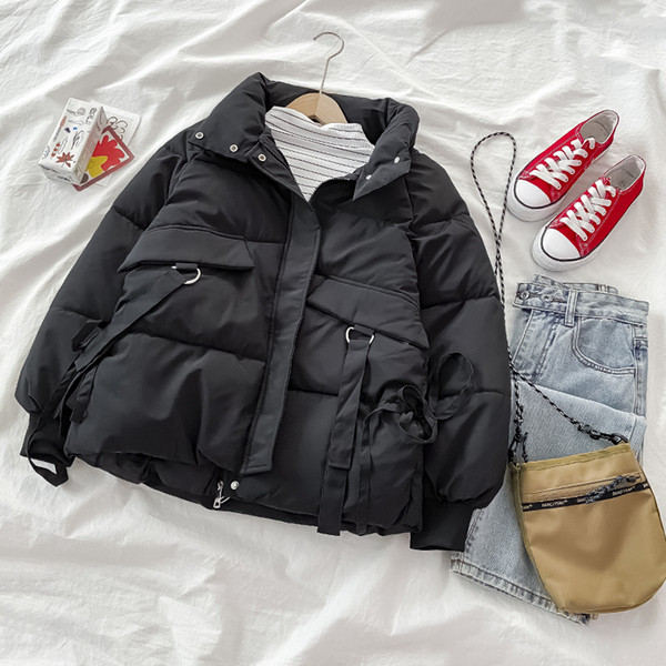 Őszi-téli kabát rövid széles modell