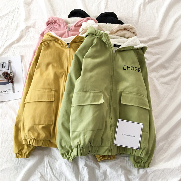 Sügis - sooja voodriga talvejope