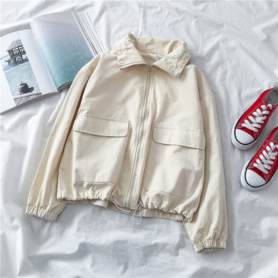 Novi model jesenske jakne sa džepovima i patentnim zatvaračem