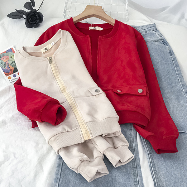 Uus mudel igapäevane õhuke lukuga jope