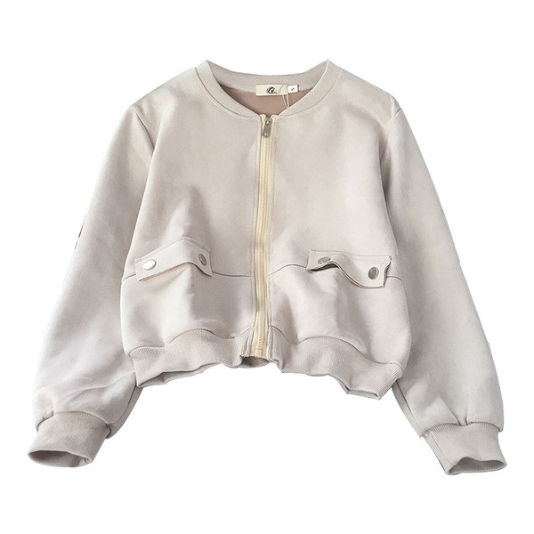 Uus mudel igapäevane õhuke lukuga jope