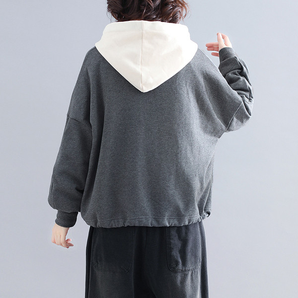 Női alkalmi kabát V-nyakkal