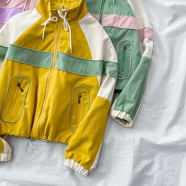 Tavaszi-őszi kabát fűzős