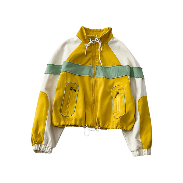 Tavaszi-őszi kabát fűzős