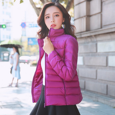 Igapäevane kerge kõrge krae ja taskutega naiste jope