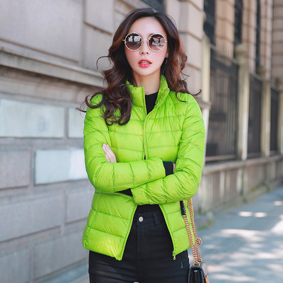 Igapäevane kerge kõrge krae ja taskutega naiste jope