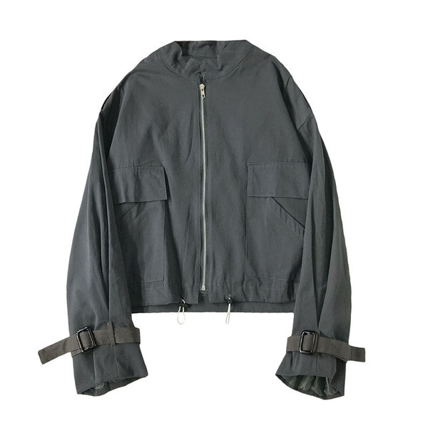 Naiste vabaaja jope luku ja taskutega