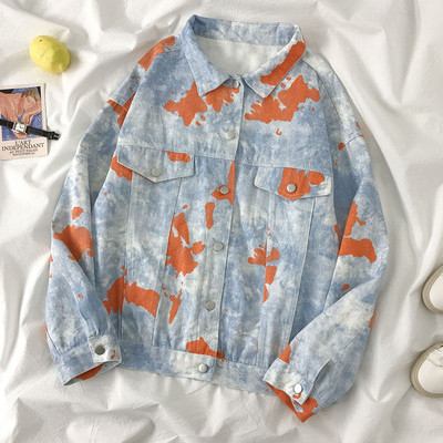 Uue mudeli nööpide ja klassikalise kraega naiste sügisjope