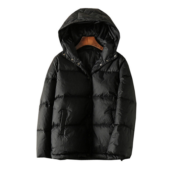 Őszi-téli meleg kabát kapucnival