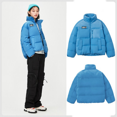 Γυναικείο ασύμμετρο μπουφάν με κουκούλα και τσέπες