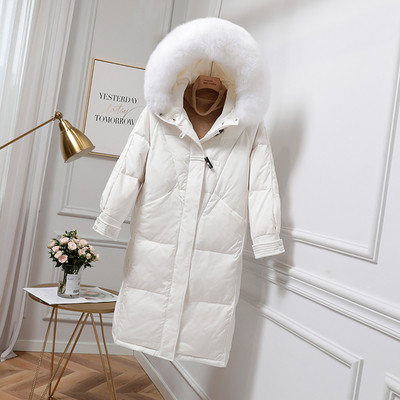 Naiste vabaaja pikk sule ja taskutega jope