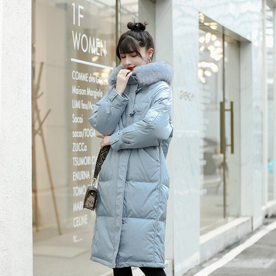 Talvine pikk naiste jope lai kapuutsiga mudel