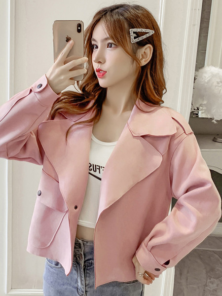 Uut mudelit pikkade sametvarrukatega naiste jope