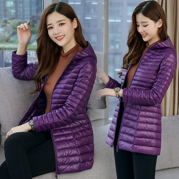 Vízálló testre szabott női kabát - nagy méret