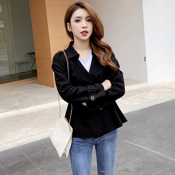 Uus mudel pikkade varrukatega naiste jope - jope tüüpi