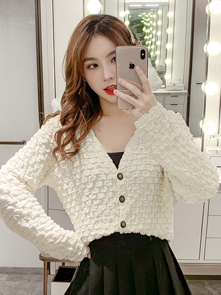 Női alkalmi kabát spitz nyakkivágással és hosszú ujjal