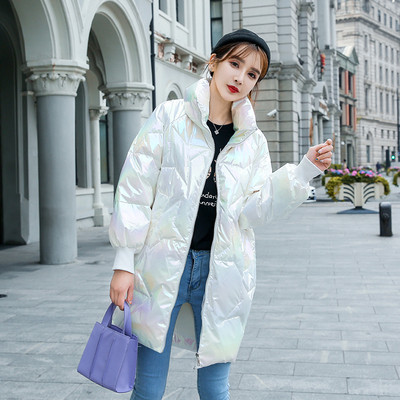 Új modell női kabát magas gallérral