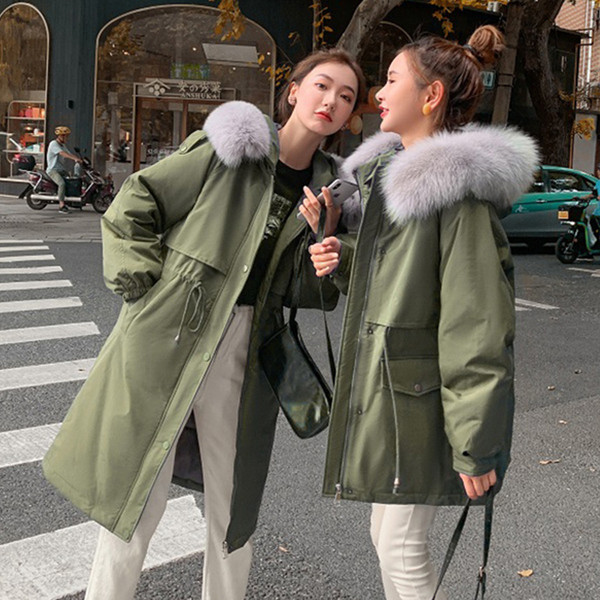 Női téli kabát derékkötővel és kapucnival - két modell