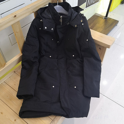 Naiste vabaaja jakk kõrge krae ja kapuutsiga