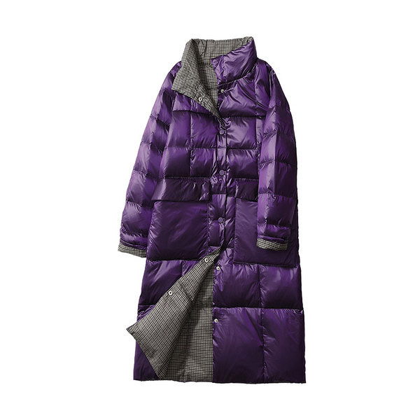 Jachetă de damă lungă pe două fețe cu nasturi