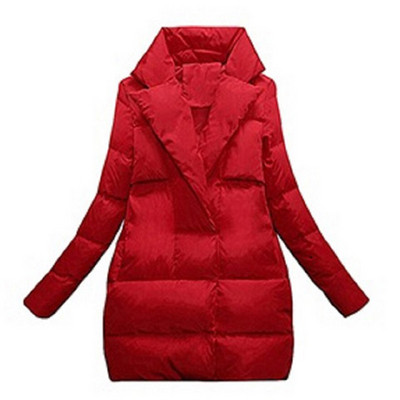 Novi model zimske ženske jakne sa V kragnom