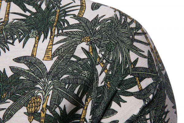 Modern, virágmintás férfi blúz