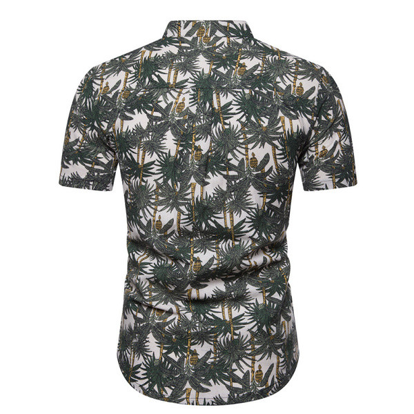 Modern, virágmintás férfi blúz