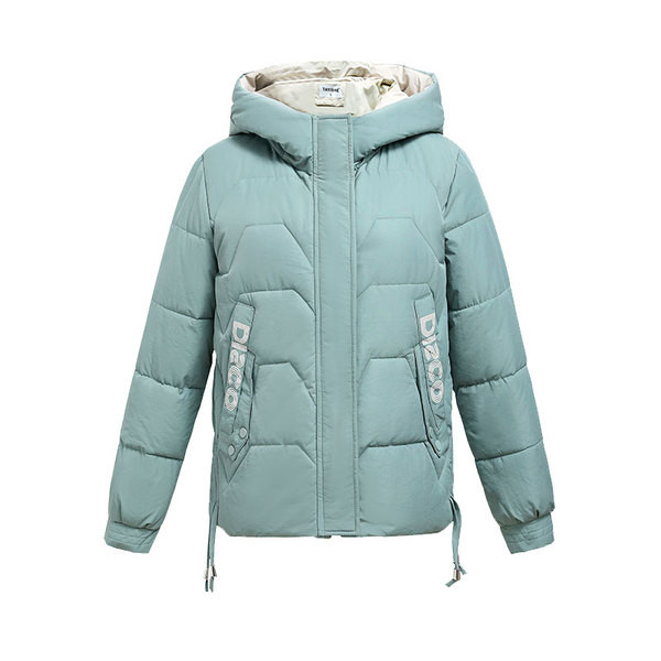 Rövid őszi kabát testre szabott modell cipzárral