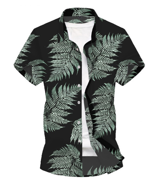 Aktuális férfi ing virágmintával